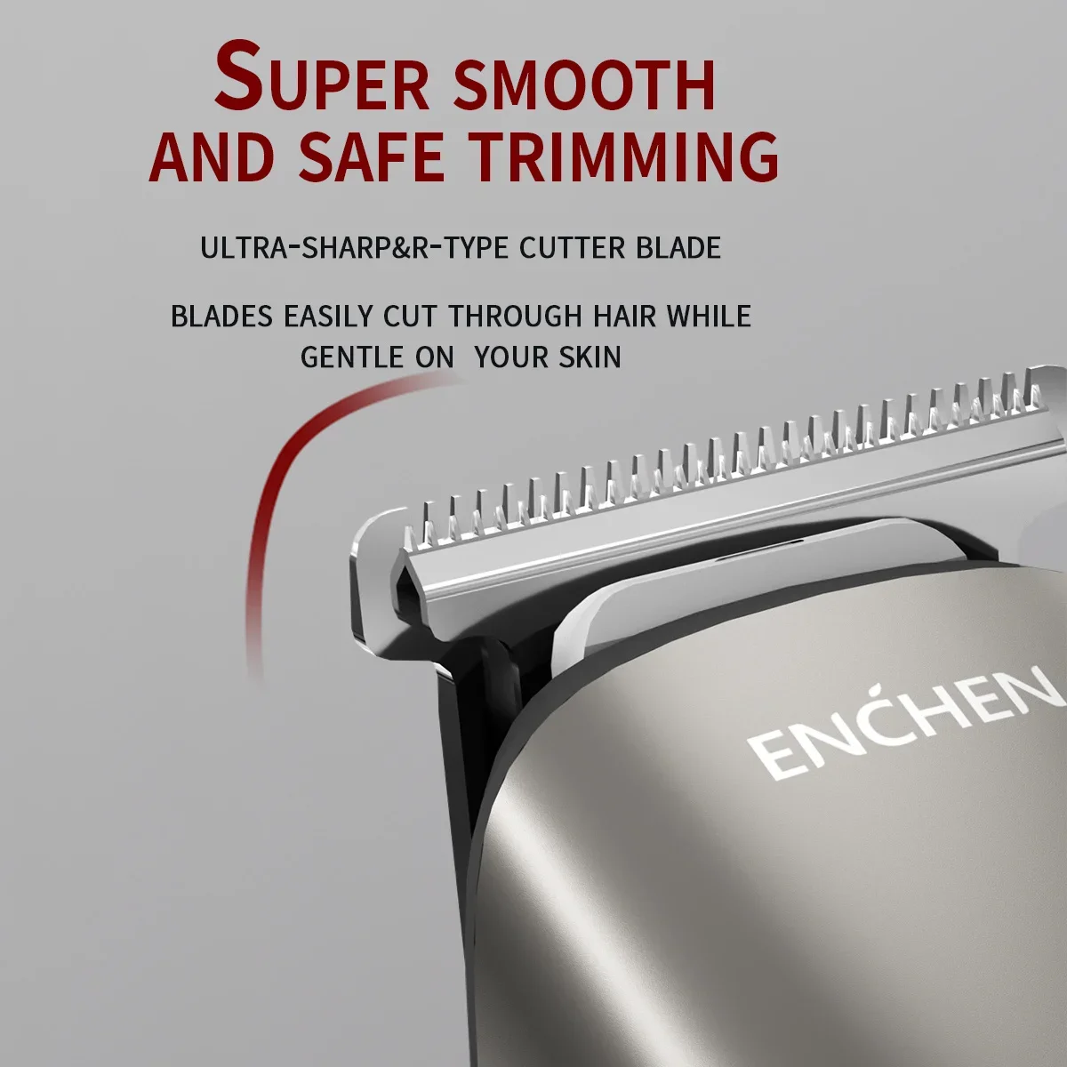 Hair Clipper ENCHEN Professional Hair Trimmer Cutting Machine Multi-functional Body Trimmer Beard Shaver for Men-Beardo 2