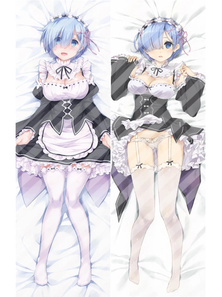

Anime Pillow Case Re Life In A Different World From Zero Dakimakura Waifu Pillowcase 2-Side Print Hugging Body Cushion Cover