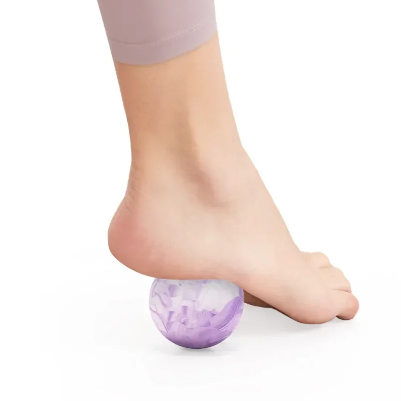 Yoga Fascia Ball Solid Rubber Ball Mixed Color Muscle Relaxation yoga original Yoga mat