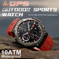 New GPS Smart Watch 5 ATM Waterproof Built-in Dual-band GNSS Compass Outdoor Military Sport Smartwatch Men 2025 New For Xiaomi 1