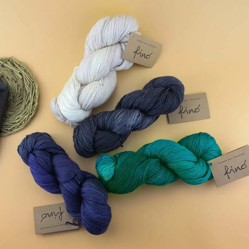 Manos Fino 70% merino 30% silk Handdyed Yarn From Uruguay 3
