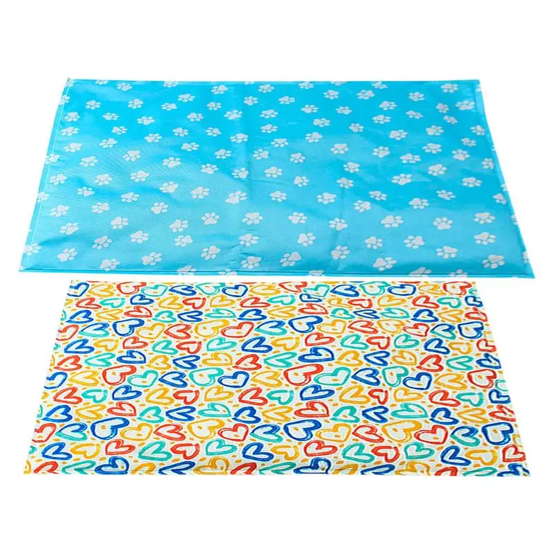 

Dog Ice Mat Comfortable Cooling Mat For Dogs Cool Mat Dog Pad Summer Pet Mat For Dogs Puppies Doggie Cats Rabbits Travel Lawns