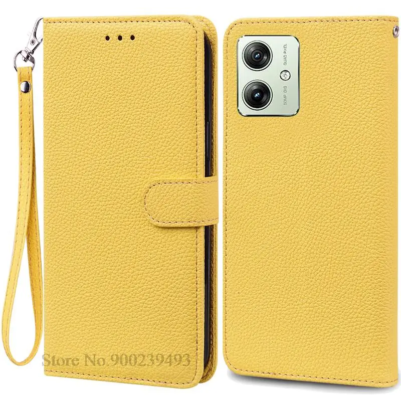 Elegant Silicone Leather Flip Wallet Case