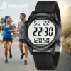 Hearkent Pedometer Watch Men/Women Outdoors Sports Watches Step Calories Counter LED Backlight for Walking Tracker No Bluetooth 1