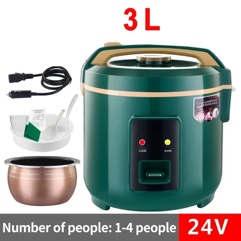 

3L Large Capacity 24V Car Rice Cooker 200W for Truck