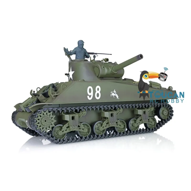Pomiarowy czołg RC 1/16 Tiger I z dymem, BB, walka IR - 2.4 GHz
