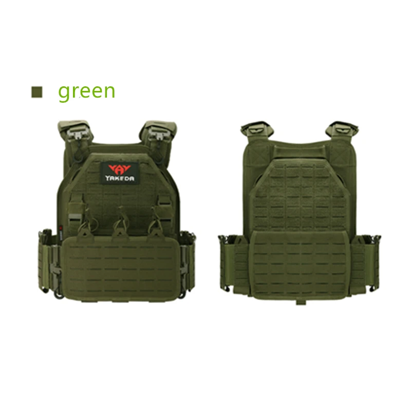 New combat vest 6094 quick detachable light laser cut tactical vest black gear to carry Military tactical vest