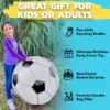 Large Beach Ball for Kid or Adult,Easy to Inflate and Durable Material Great Gift Idea for Boy & Girl,Best Pool Party Decor Toys 6