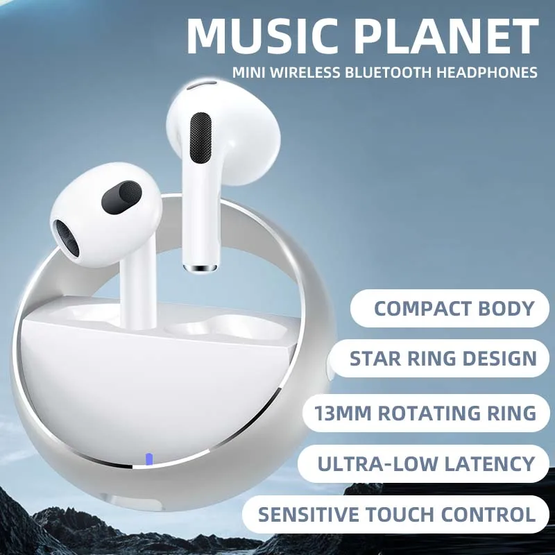 

Bluetooth Earphones Wireless Headphones Gamer Headset Waterproof TWS Noise Reduction With Microphone Sports Earbud