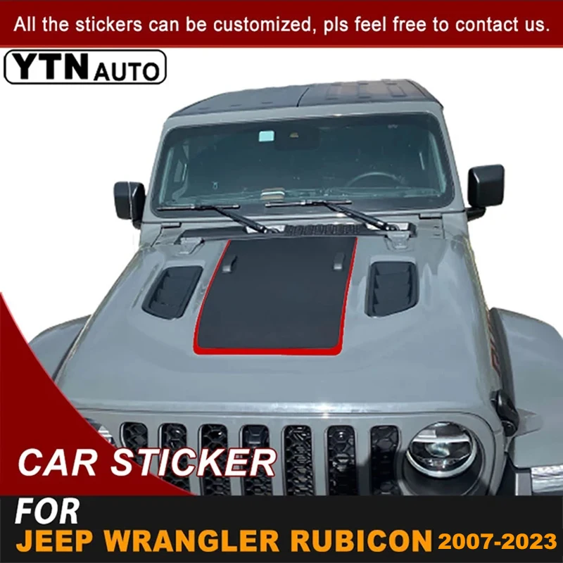 

Виниловая наклейка для Jeep Wrangler Rubicon 2007-2023