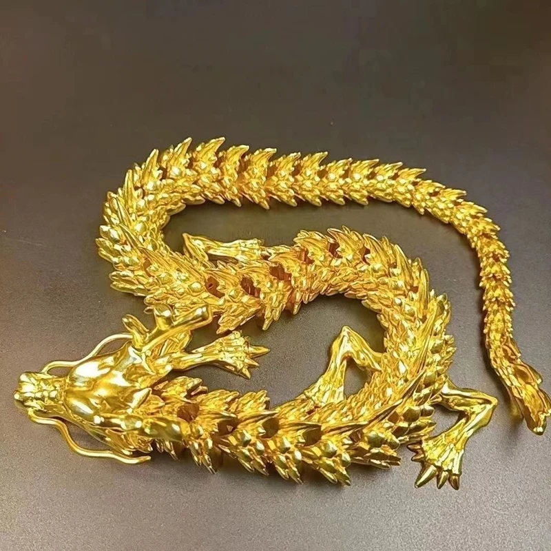 Majestic Dragon Statue with Movable Limbs