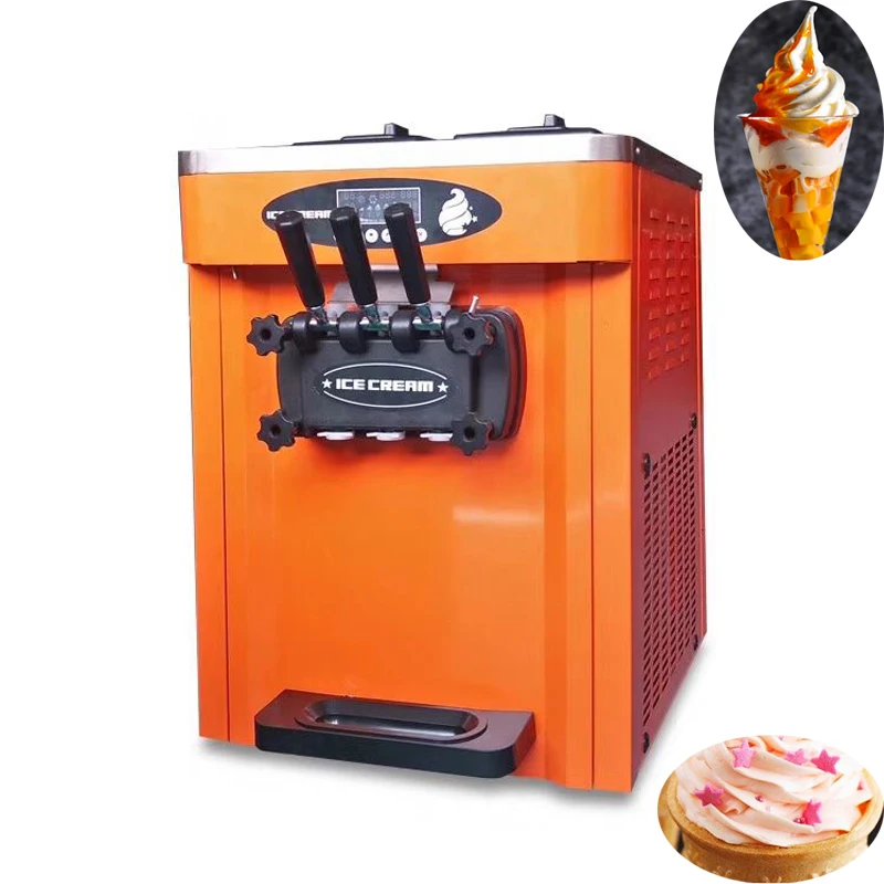 

PBOBP Ice Cream Machine Household Automatic Mini Fruit Ice Cream Machine Electric Diy Kitchen Milkshake Machine