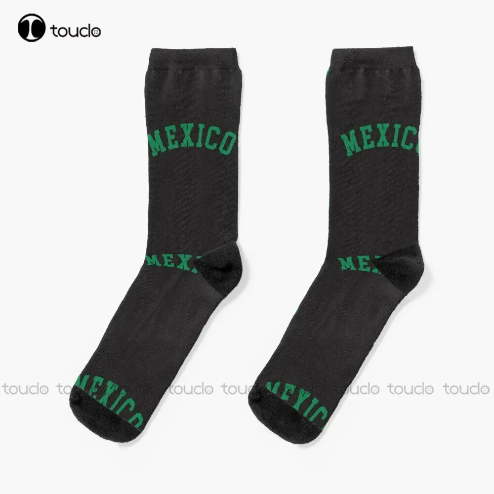 

For Lovers Of Mexico And The Mexican People Socks Mens Cotton Socks Personalized Custom Unisex Adult Teen Youth Socks Streetwear