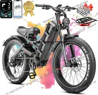Vélo électrique Fatbike haute puissance, vélo électrique à pneus gras, vélo de montagne hybride, vélo de route, vélo cargo, vélo tout-terrain, vélo adulte 5