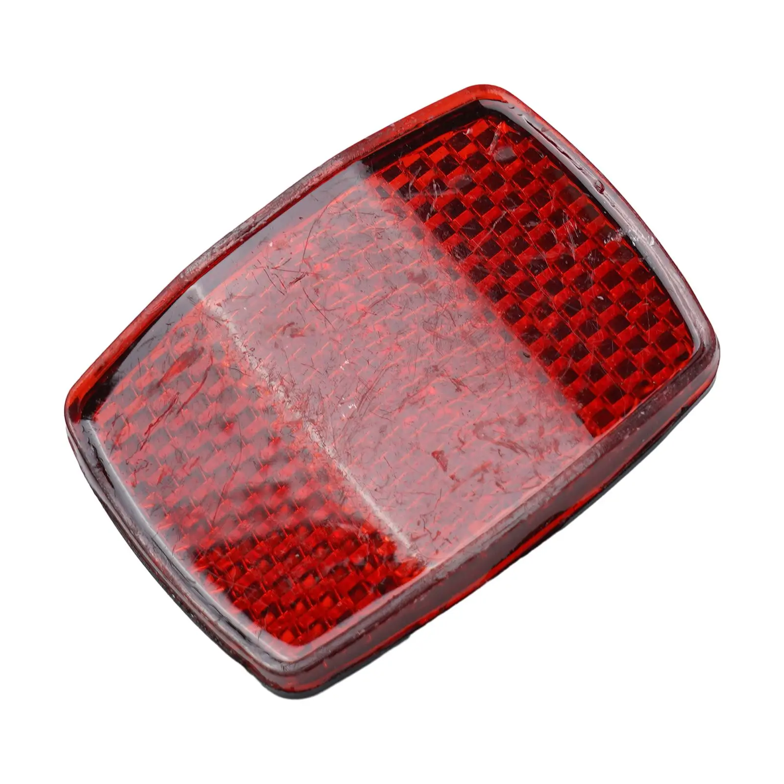 1/2 Pair Mountain Bicycle Front Rear Reflector Night Reminder Goods Shelves Reflector Panel Mounting Bracket