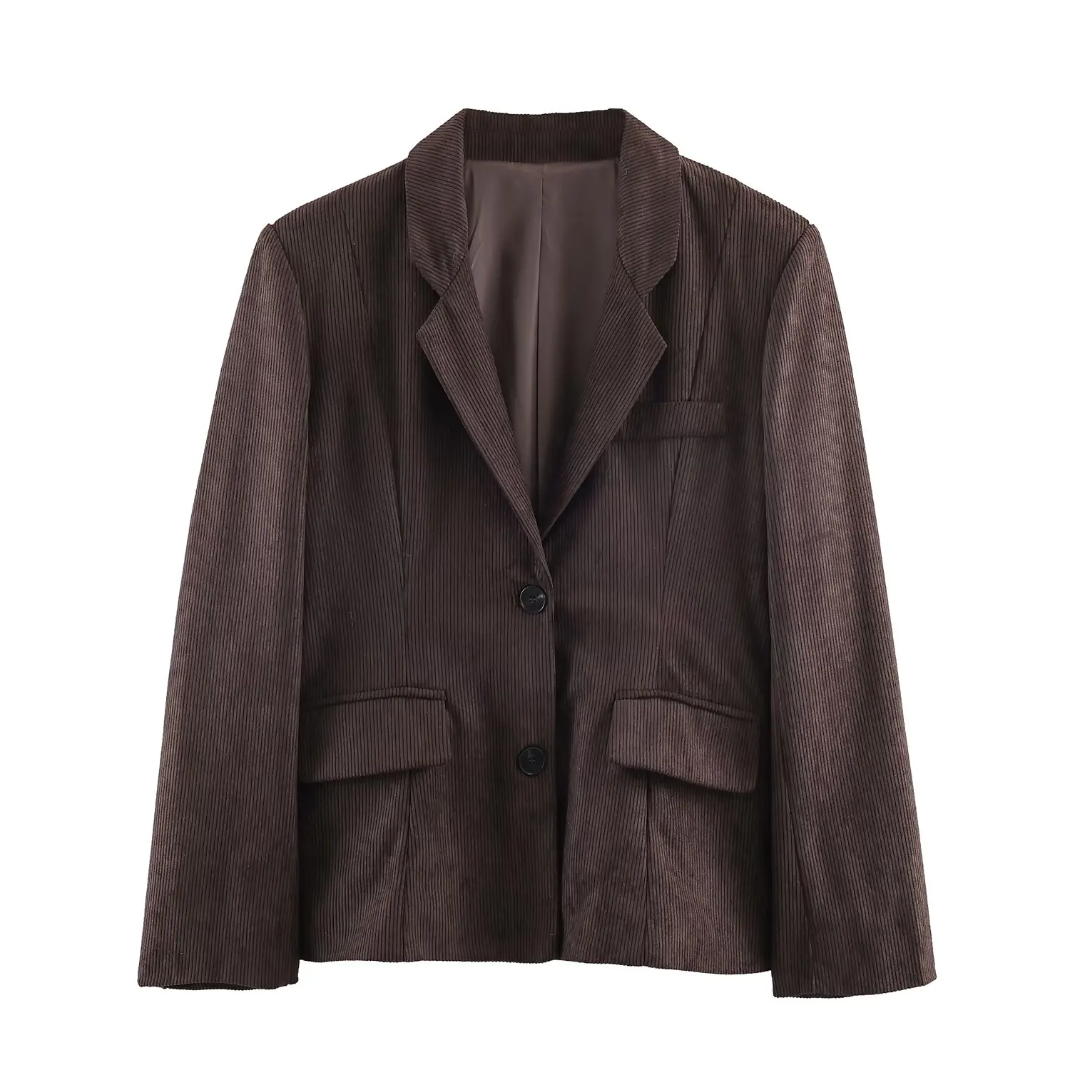 2025 New Solid Color Woman Outfits High Waist Pants Two Pieces Sets Fashion Long Sleeve  Blazer Coat Trousers Women Suit