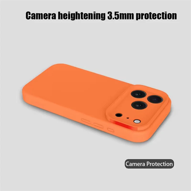 New Original Liquid Silicone Case For iPhone 17 16 15 14 13 12 11 Pro Max Plus Air 16E Camera Protection Shockproof Soft Cover 3