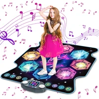 VATOS Dance Mat for Kids 27 Levels 8 LED Keys Bluetooth 5 Game Modes Built-in Music Ages 3+ Years 1