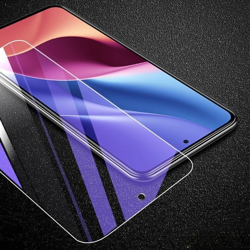 Clear Tempered Glass Protective Screen Protector with Matte Anti-Blue Full Cover Film