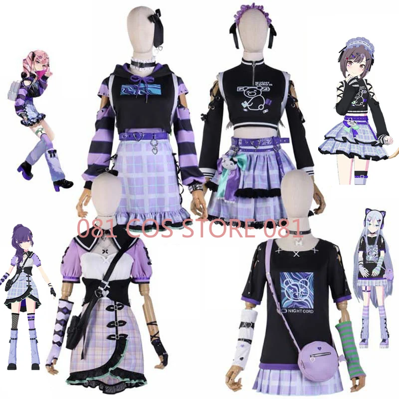 

Games Project Sekai Colorful Stage Feat Cosplay Costume Akiyama Mizuki Yoisaki Kanade Anime Female Performance Clothing