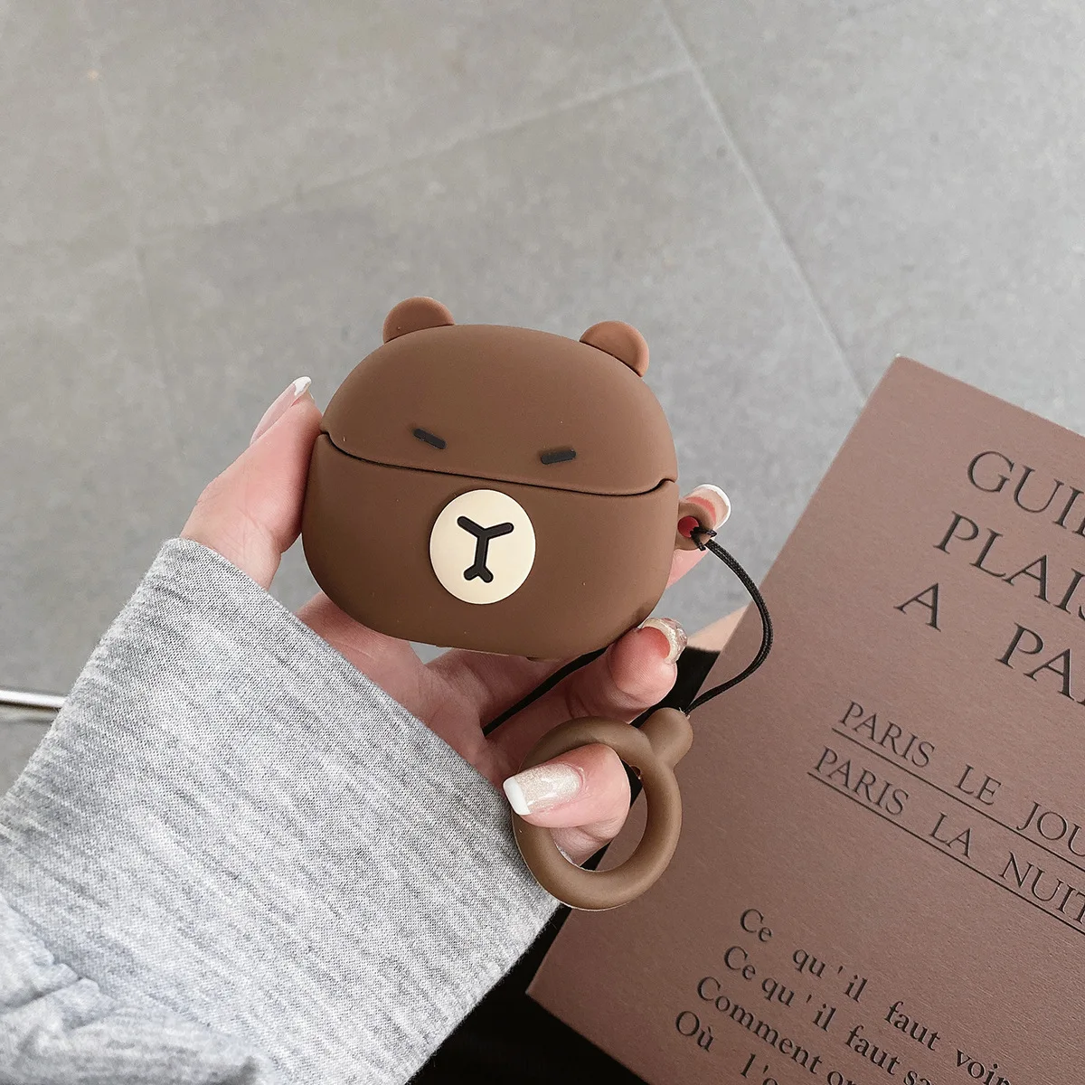 Cute 3D Cartoon Wireless Earbud Protective Case Cover