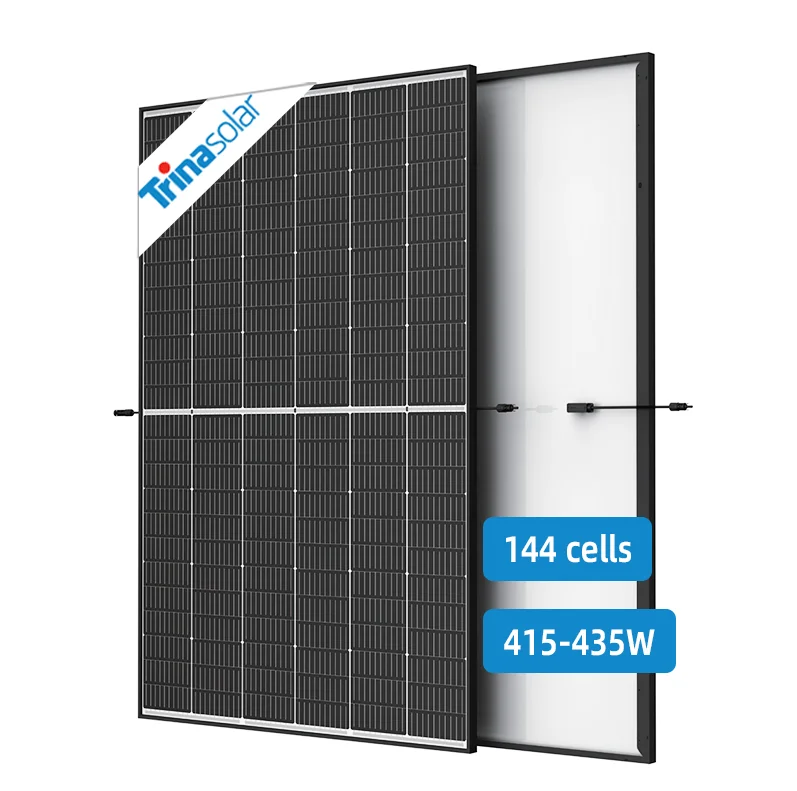 Eu Stock Trina Solar 405W 410W 415W 425W 435W Pannello Fotovoltaico A Mezza Cella Pannello Fotovoltaico Solare Monocristallino