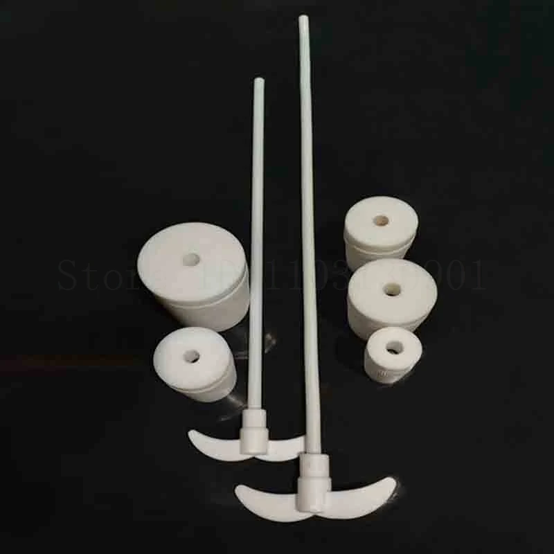 250 300 350 450 500mm Foldable Stirring Paddle PTFE Stir Bar for School Lab Experiment 1pc