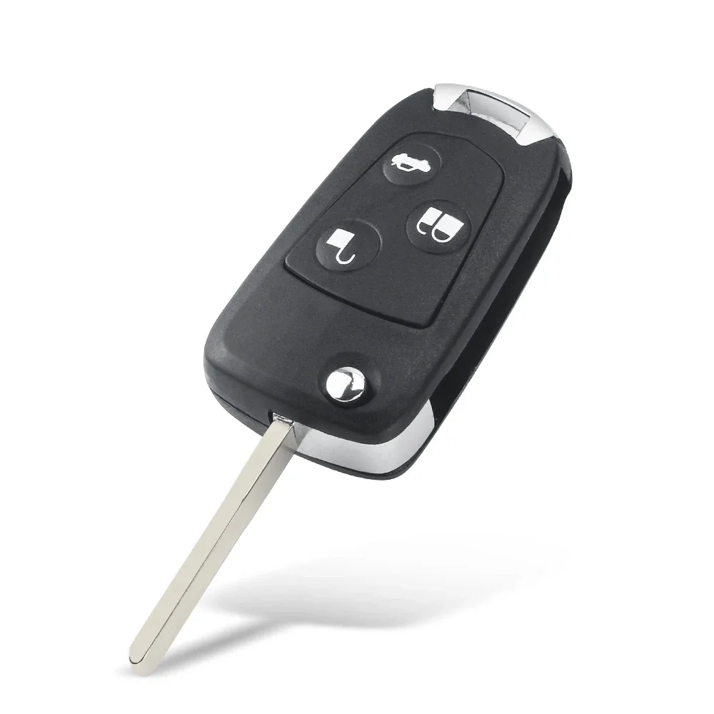 Key Shell Car Remote Key Car Key For Ford FOCUS Mondeo Fusion Fiesta Transit KA 3 Buttons Modified Flip Folding Remote Key Shell Fob