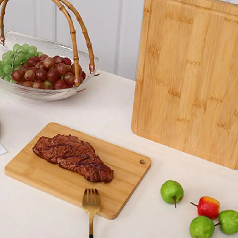 Wooden Chopping Boards Cutting Serving Board Double-sided Available Thick For Chopping Charcuterie