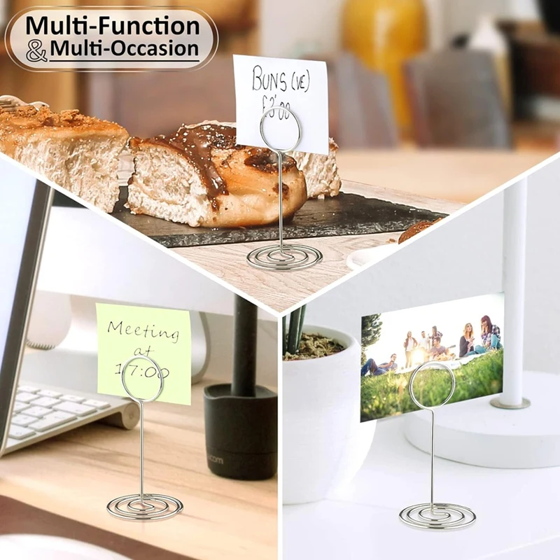 Table Number Stand Restaurant Sign Stand, Family Photo Display Stand Suitable For Weddings, Graduation Ceremonies,