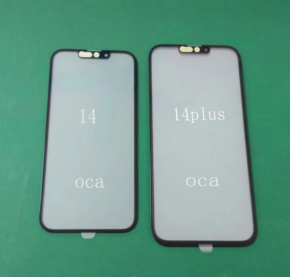

5 шт. оригинальное стекло с OCA клей для iPhone 14 14pro 14plus 14 pro max передний экран сенсорный ЖК-дисплей внешнее стекло Ремонт Re