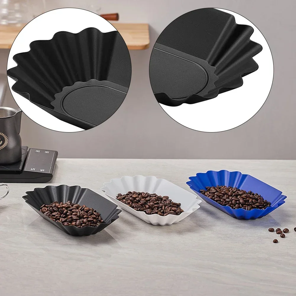 1Pc Plastic Coffee Beans Sample Tray Green Bean Tray Display Dish Coffee Plate Container For Espresso Coffee Accessorie 3