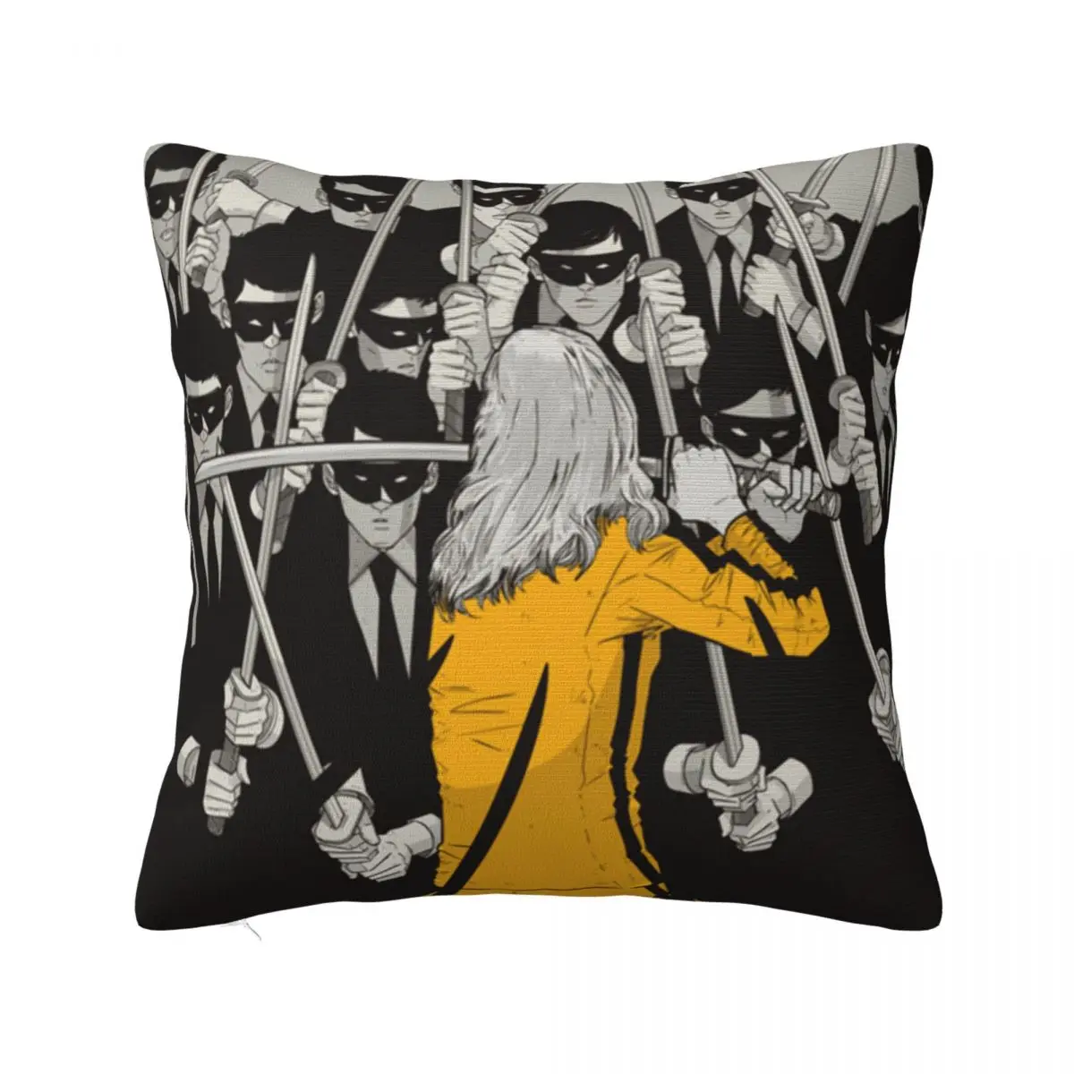 

Kill Bill Concept Art Pillowcase Printed Cushion Cover Decorative Quentin Tarantino Pillow Case Cover Home Dropshipping 45X45cm