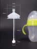 Baby Safe Silicone Round Matte Nipple with Straw Gravity Ball for 7cm Diameter Bottles and Nipple Accessories 6