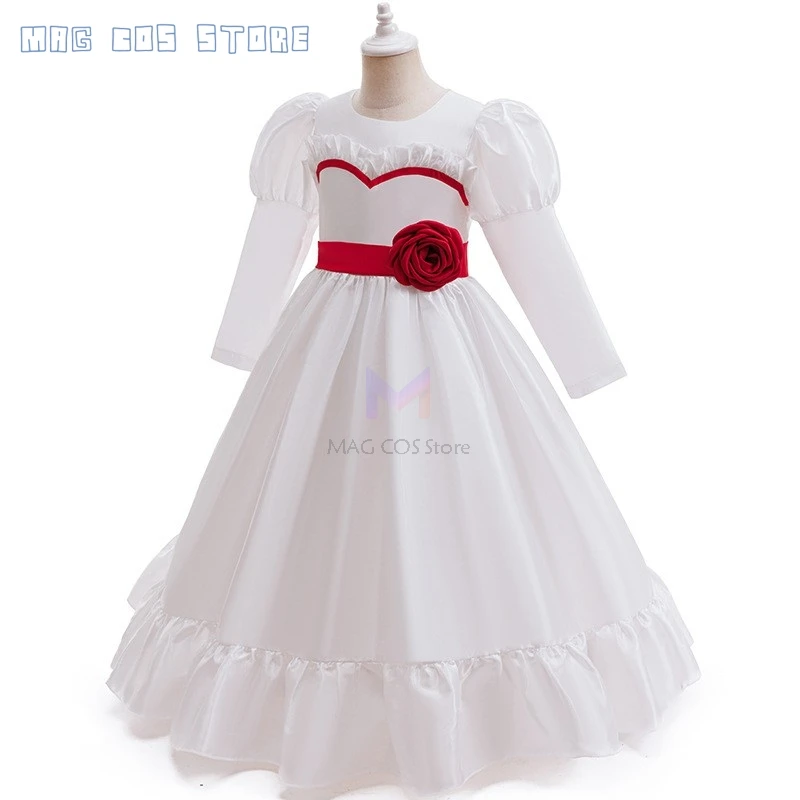 Halloween Costume Halloween Outfit Movie Kids Conjuring Girls Annabelle ...