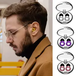 Anti-noise Sleep Soundproof Earplugs Deep Sleeping Noise Reduction Supplies Noise Canceling Ear Plugs Silicone Reusable