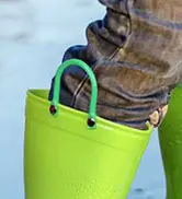 Shevalues Neue Regenstiefel für Jungen und Mädchen, wasserdichte, rutschfeste Kleinkind-Regenstiefel mit einfach zu verwendenden Griffen, niedliche rutschfeste Komfortstiefel – Detail 16