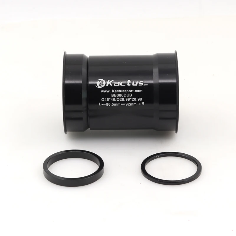 MTB Bottom Bracket Ceramic Bearing BB30 PF30 BB79 Lock Shaft Press fit 46mm For Shimano/GXP/SRAM-DUB Crankset
