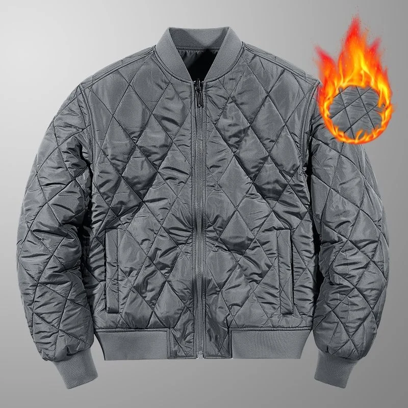 Bomber Sweatshirt With Zipper Down Light Jackets MEN FASHION Parkas Men's Knitted Coat Hooded Winter Sweat-shirt Mens Clothes