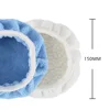 20/8Pcs Buffer Pads Cover Car Polisher 6 Inch Bonnets Wheel Polishing Microfiber Polishing Pad Kits for Waxing Bonnet Set Tool 6