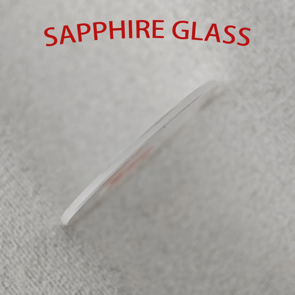 Flat Sapphire Glass 1.0-3.0mm Diameter 24-41mm for Watch