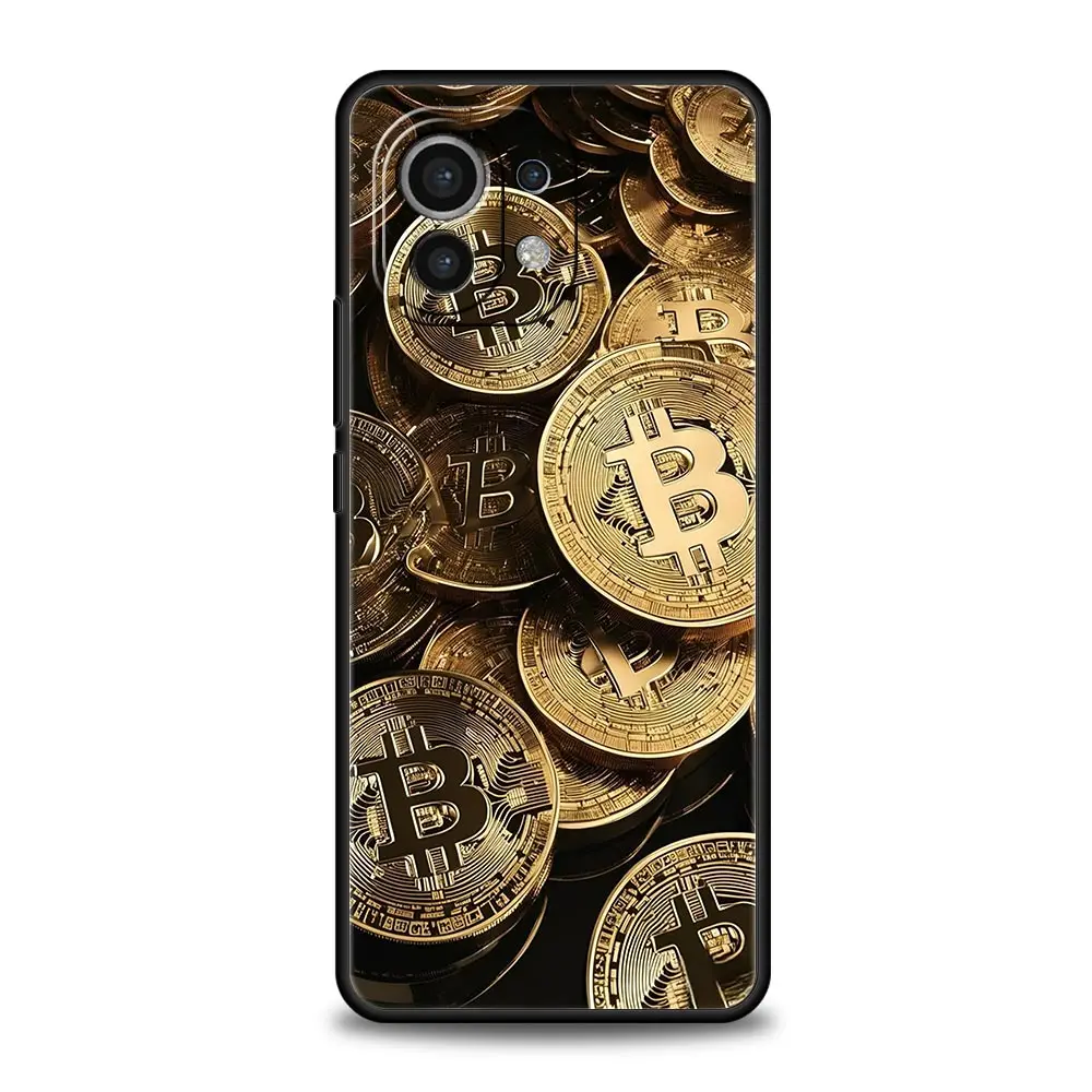 Luxury Bitcoin B Design Soft TPU Phone Case Cover