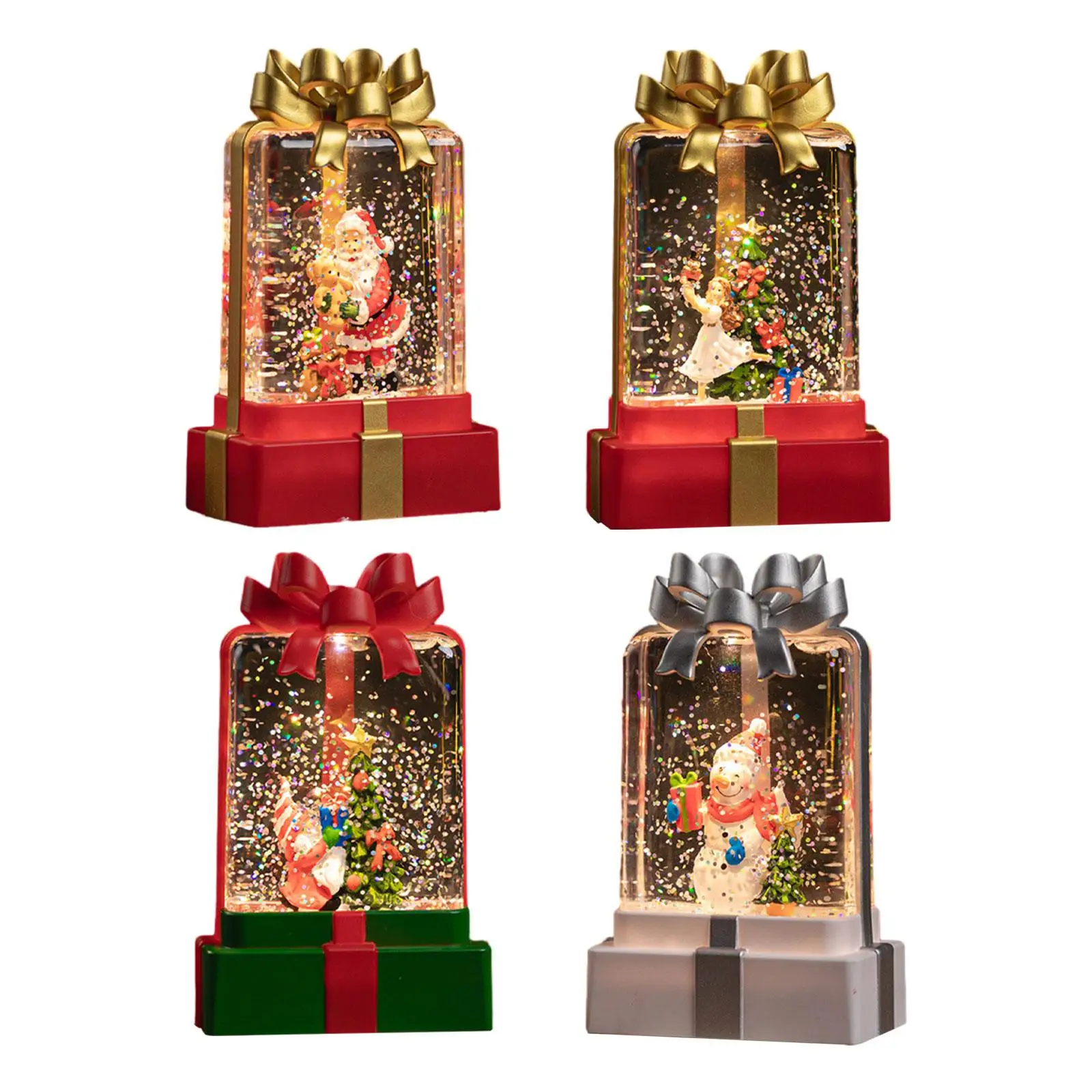 

Light Lantern Christmas Decoration Micro Landscape Ornament Christmas Kid Gifts for Wedding Holiday Party Girls Gift