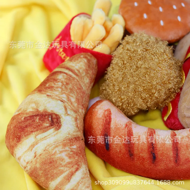 French Croissant Dog Toy