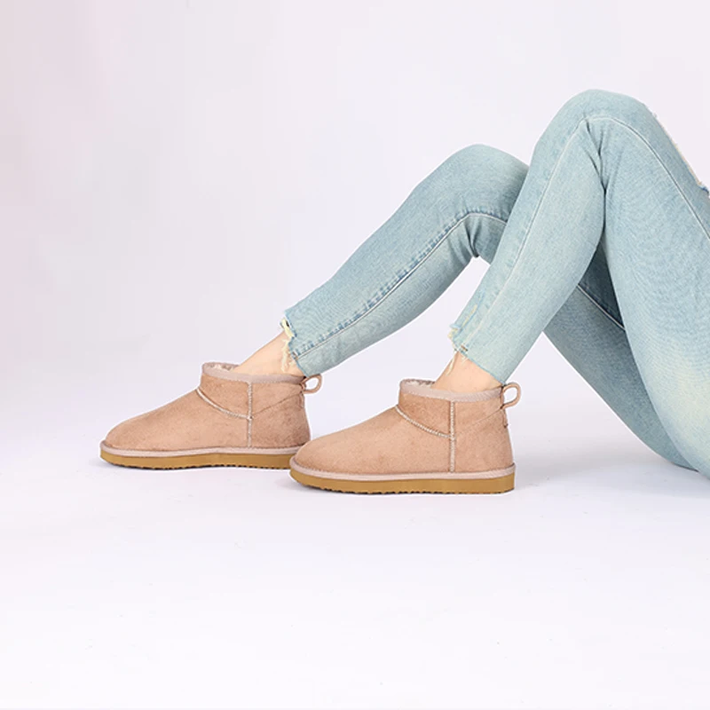 Warm Snow Boots Women Short Ankle Plush Soft Winter Boots