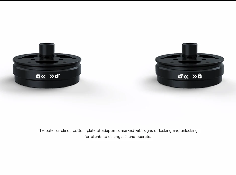 T-Motor CF 26*8.5" 3 blades Prop - CW+CCW 6 blades Carbon Fiber prop self-locking adapter for Multirotors X8 frame 13
