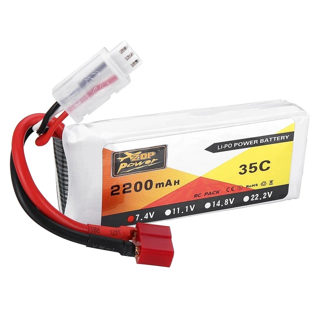 Rc Car Lipo Battery 2s 7.4v 6000mah  Rc Lipo Battery 2s 7.4v 1500mah - 7.4v  1600mah - Aliexpress