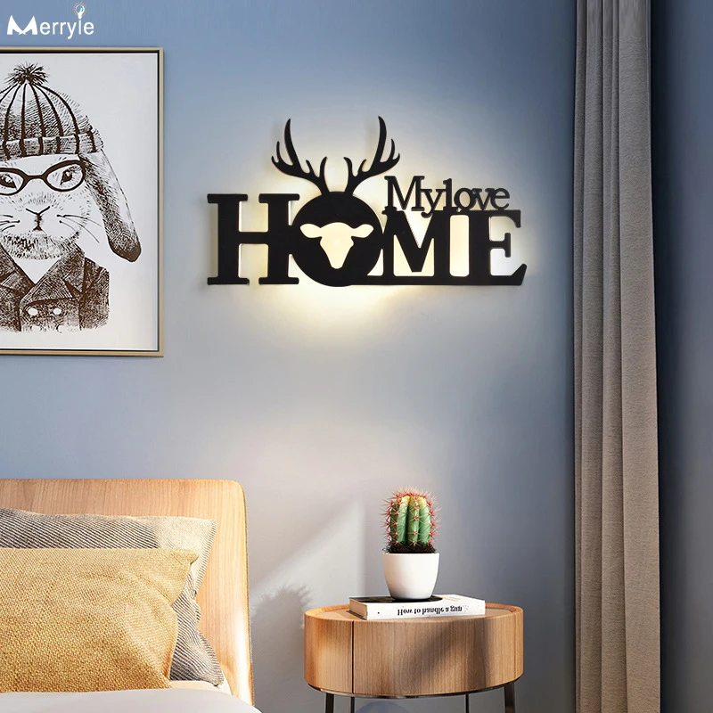 

Wall Mounted Nordic Wall Lamp Modern Home Acrylic LED Wall Lights LED Bedroom Bedside Lamp Living Room Corridor Sconce Light