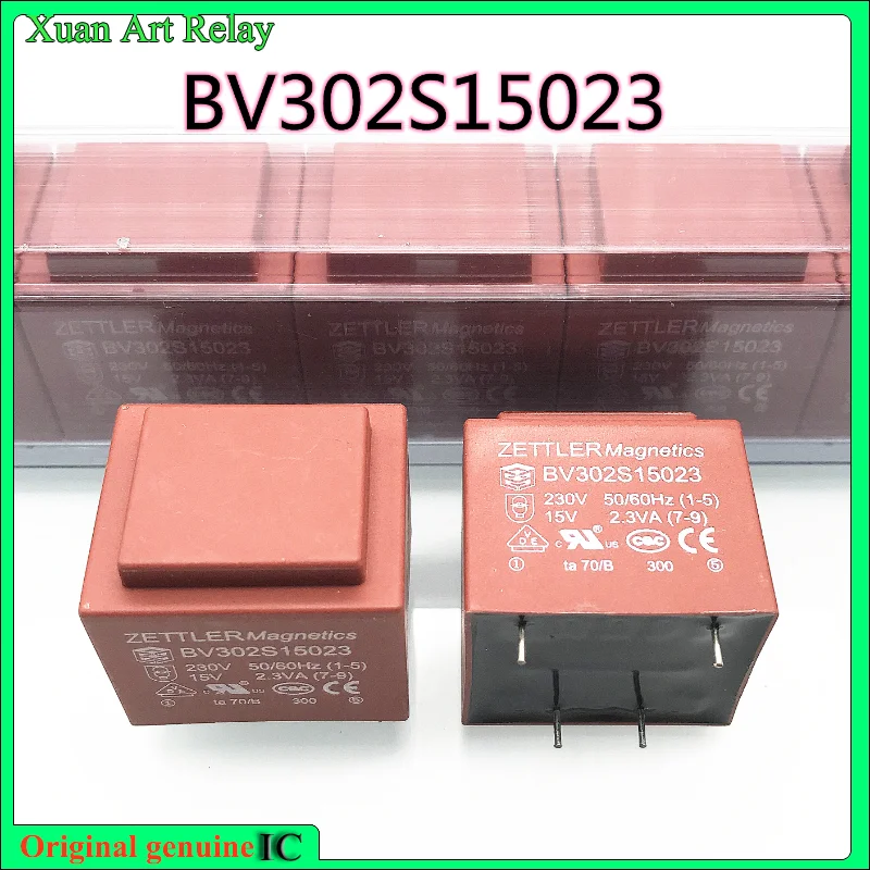 

1pcs/lot 100% original genuine relay:Brand new relay BV302S15023 4pins Refrigerator transformer.230V 15V 2.3VAC