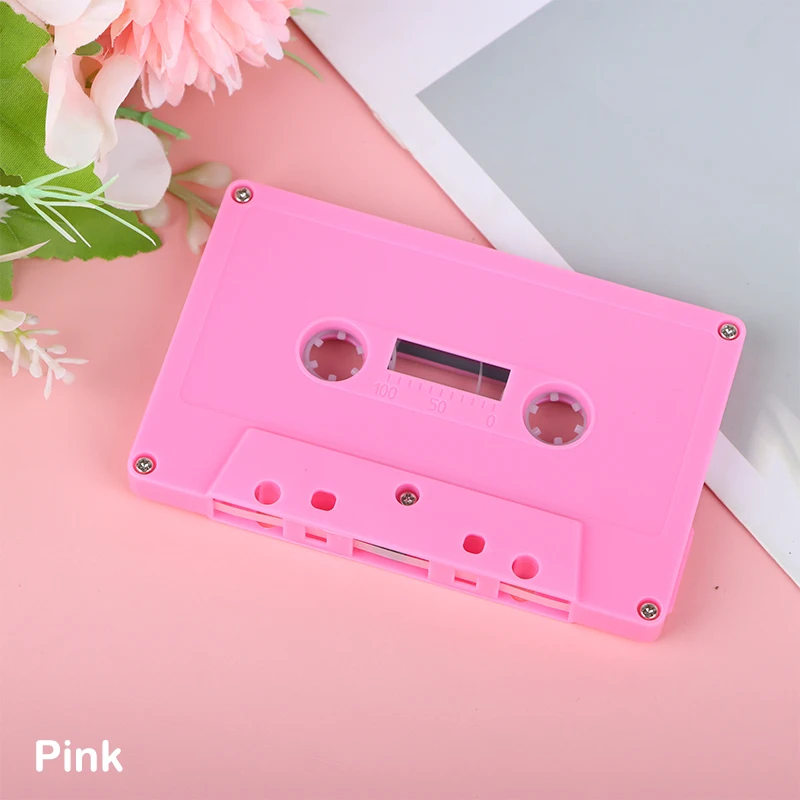 Colorful Blank Audio Cassette Tape Shell - Empty Reel-to-Reel Case